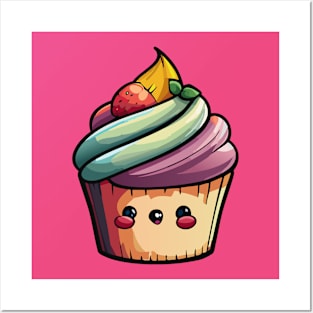 Cute cupcake Posters and Art